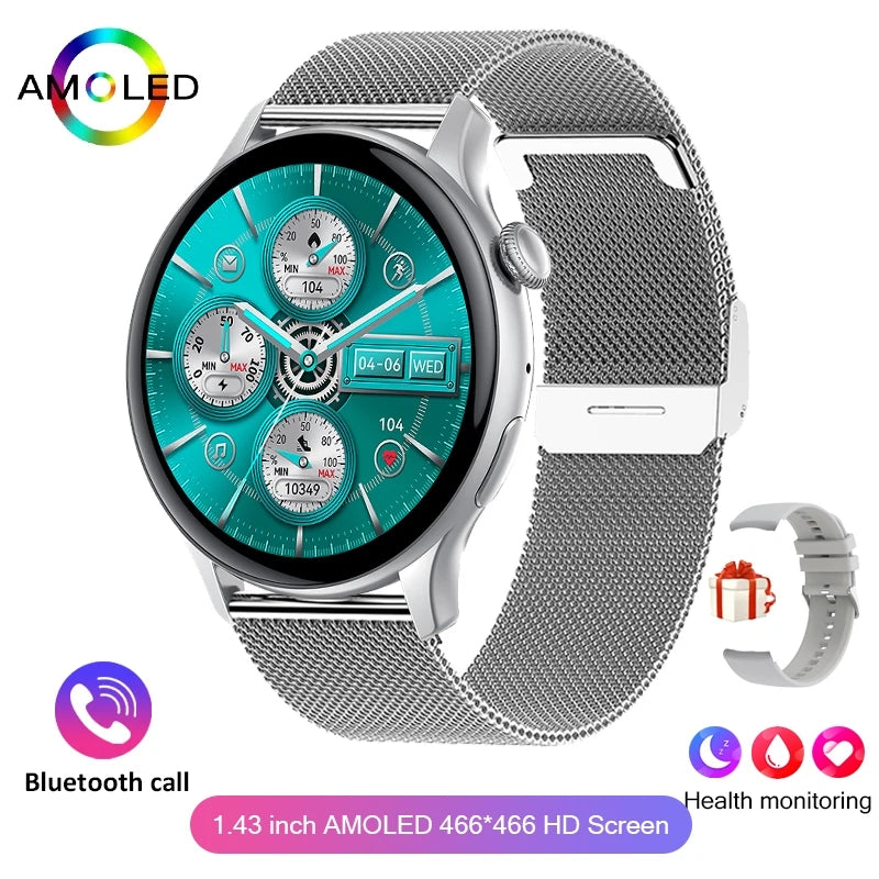 2024 True AMOLED Smartwatch for Women