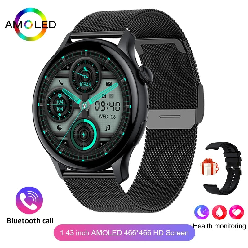 2024 True AMOLED Smartwatch for Women