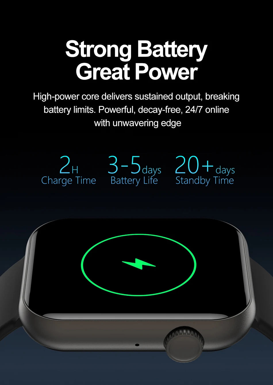 Smartwatch for Men & Women – 1.9" HD Bluetooth