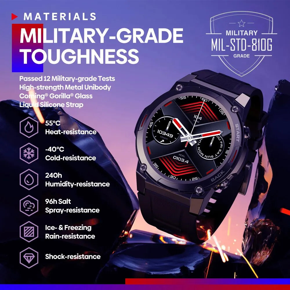 Zeblaze VIBE 7 PRO Smartwatch with Voice Calling