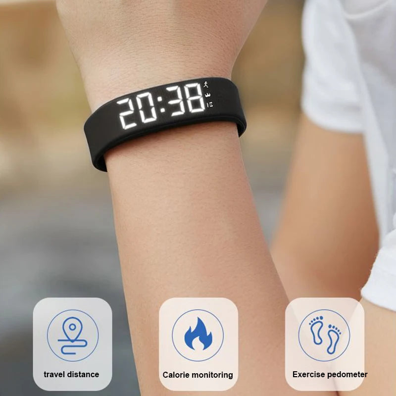 LED Waterproof Smart Bracelet