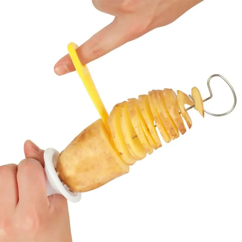 Potato Spiral Cutter Machine