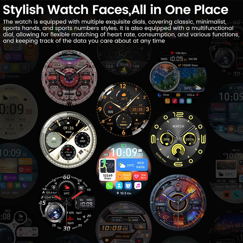 Smartwatch with AMOLED Screen & GPS
