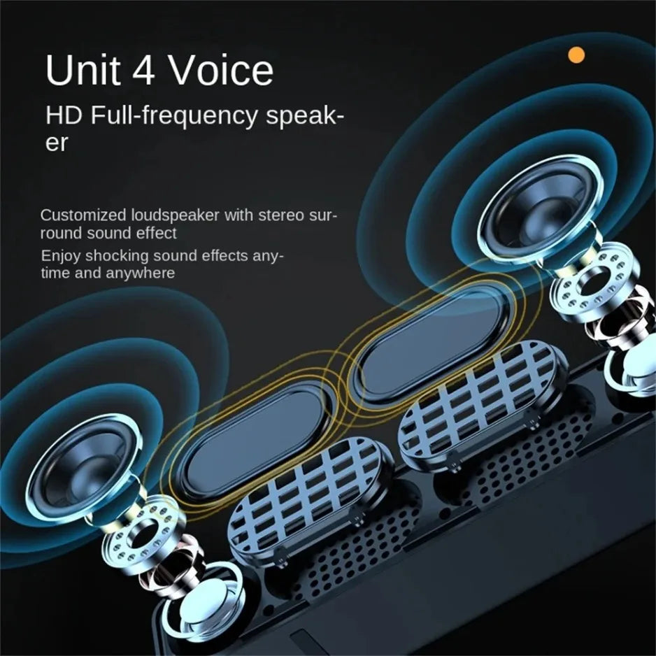 Original Bluetooth Subwoofer Soundbar – Wireless TV & Home Speaker