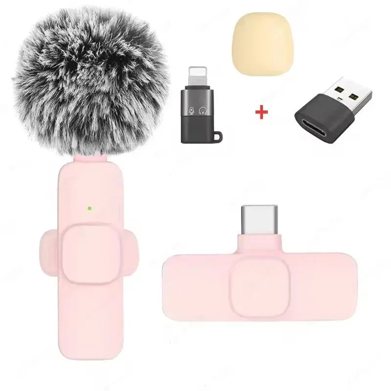 Portable Wireless Lavalier Microphone