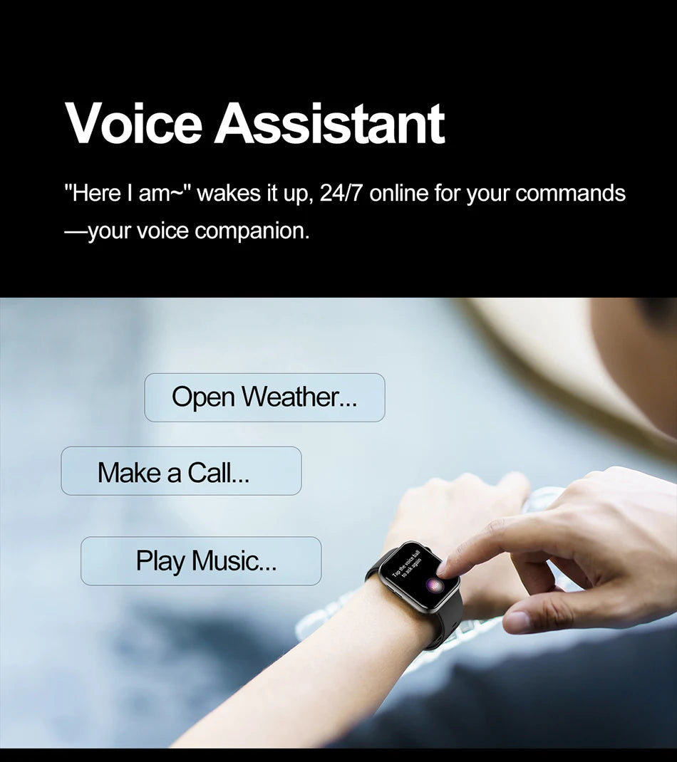 Smartwatch for Men & Women – 1.9" HD Bluetooth