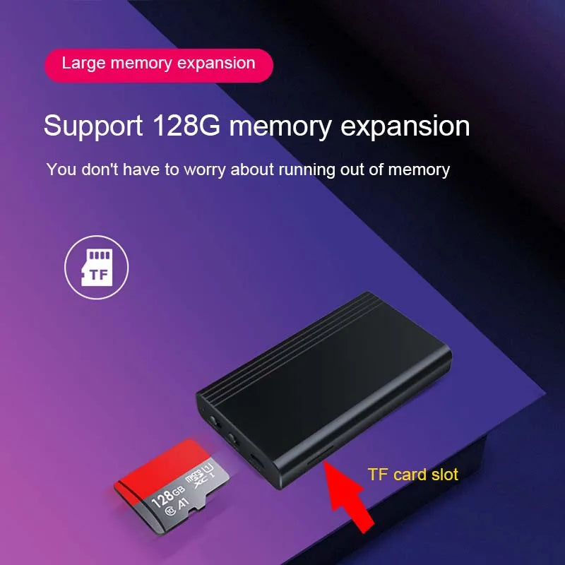 Mini 500-Hour Voice Activated Recorder