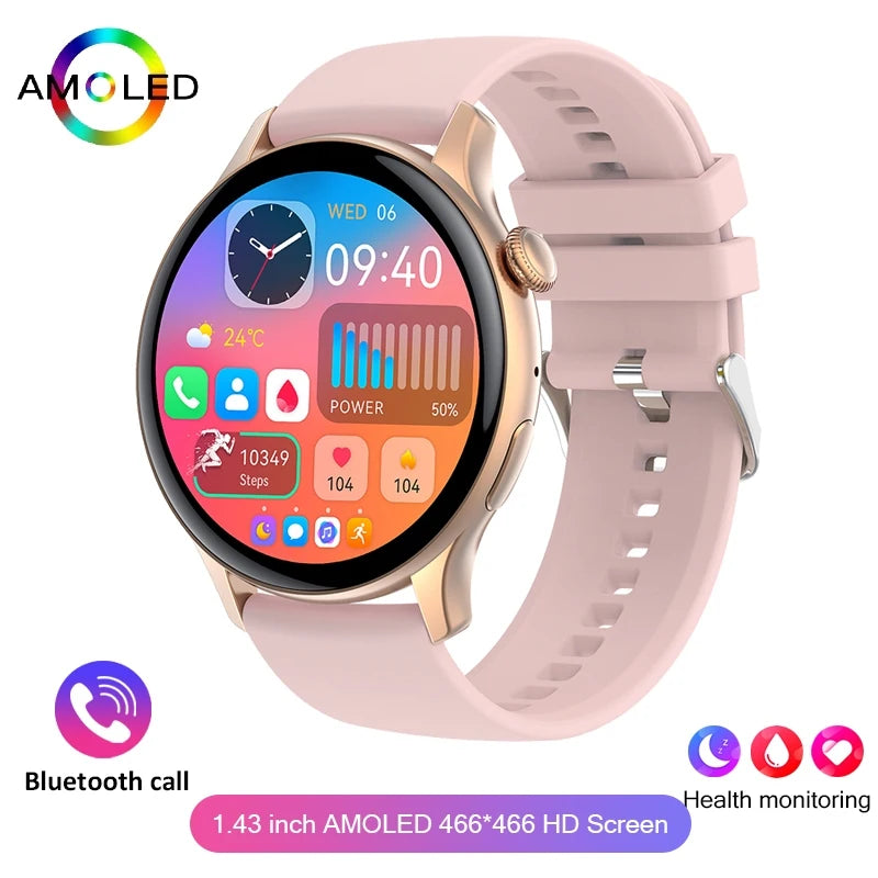 2024 True AMOLED Smartwatch for Women