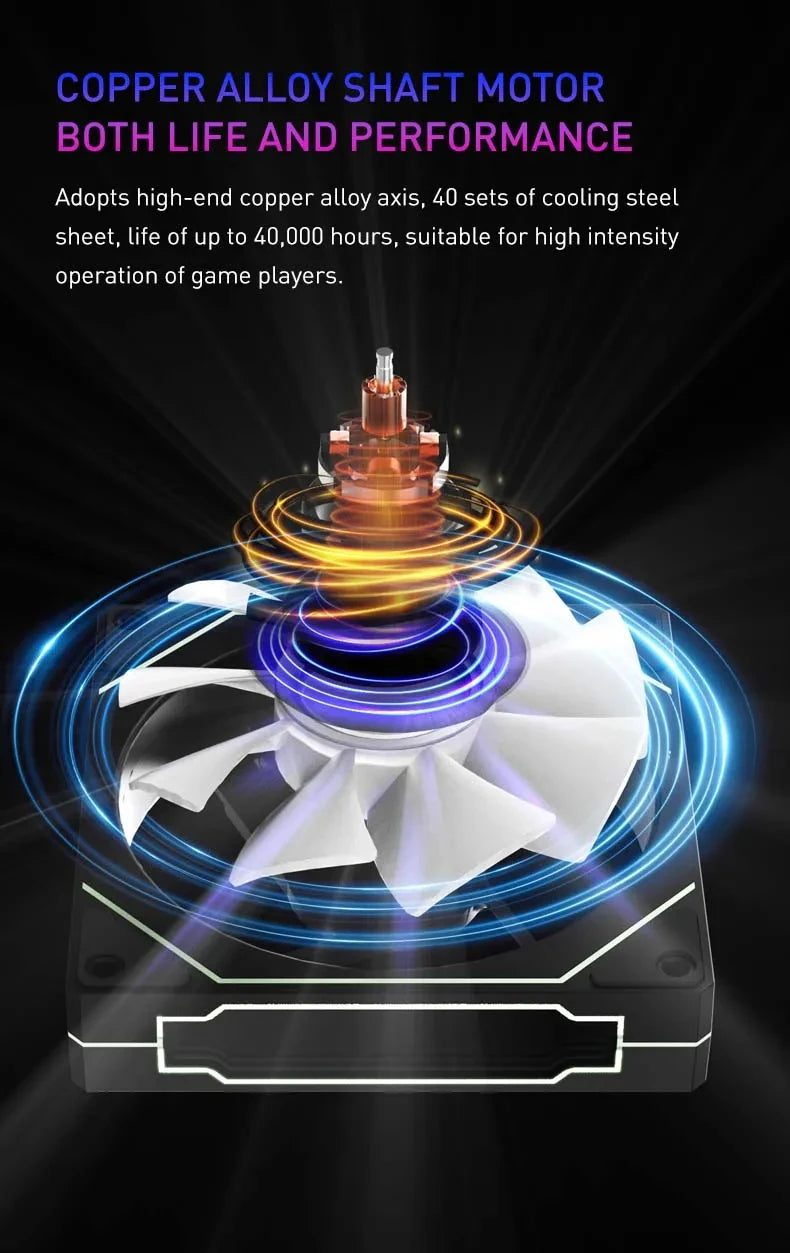 UF-1 Prism 4 Pro ARGB 12cm Cooling Fan