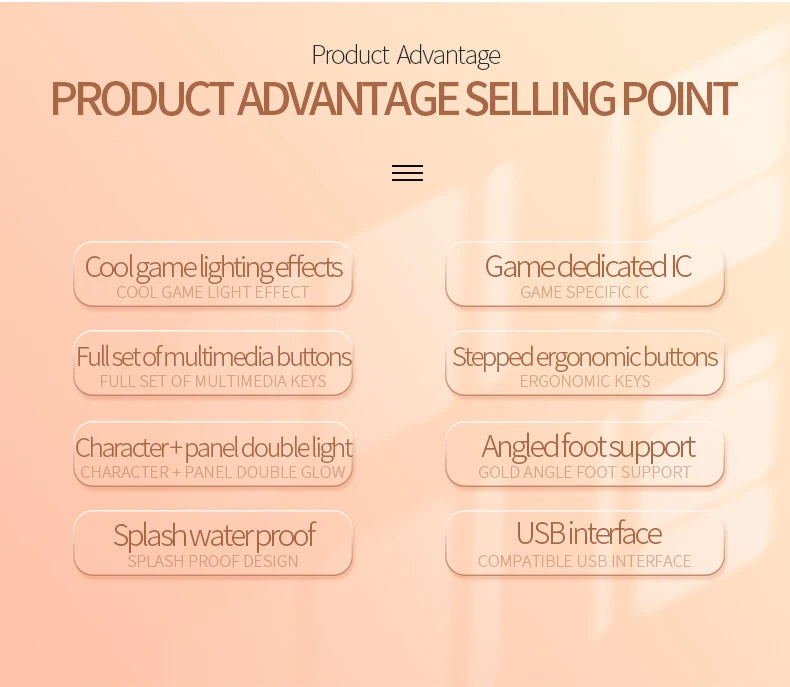 Wired Gaming Keyboard with Numpad