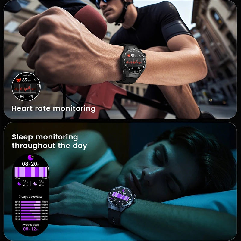 Smartwatch with AMOLED Screen & GPS