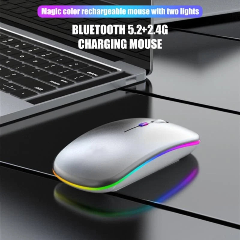 2.4G Wireless Bluetooth Luminous Mouse – Portable USB