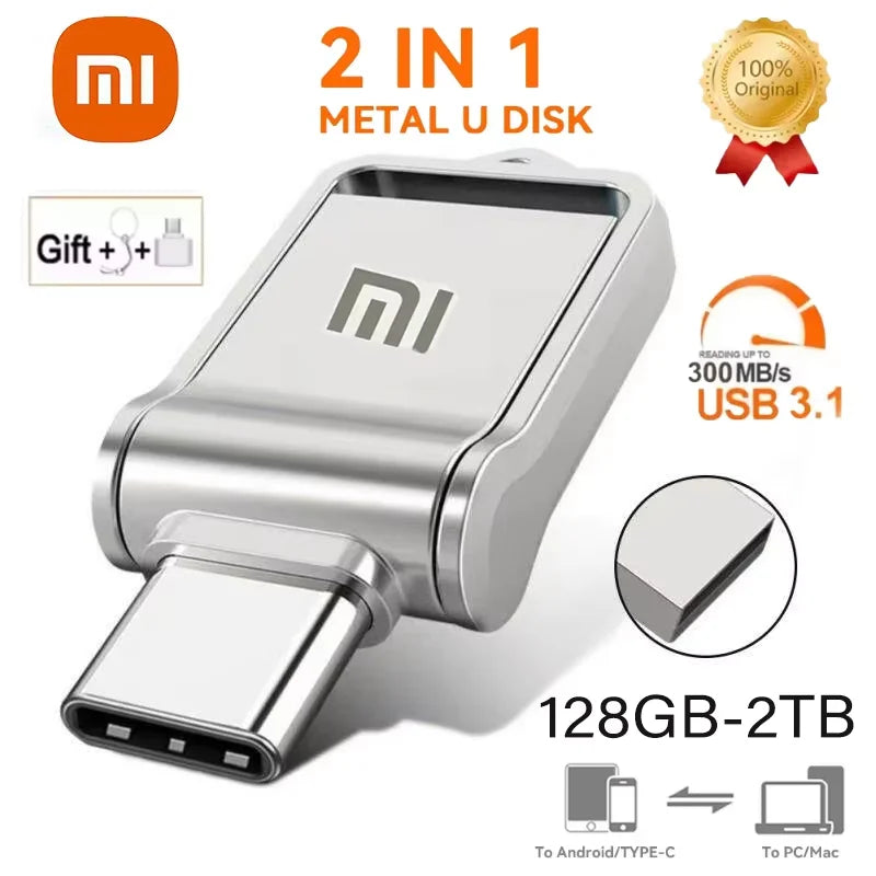 USB 3.2 Dual-Use Flash Drive Type-C 2TB