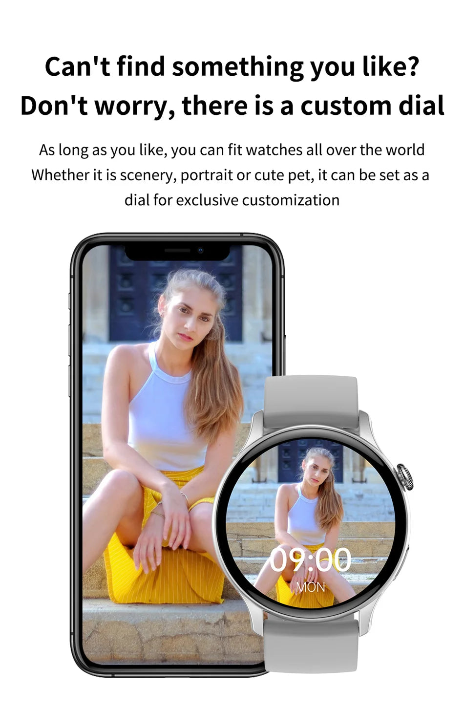 2024 True AMOLED Smartwatch for Women