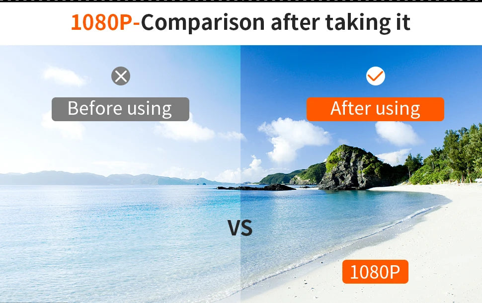 HD 1080P Wearable Cycling Camera Glasses