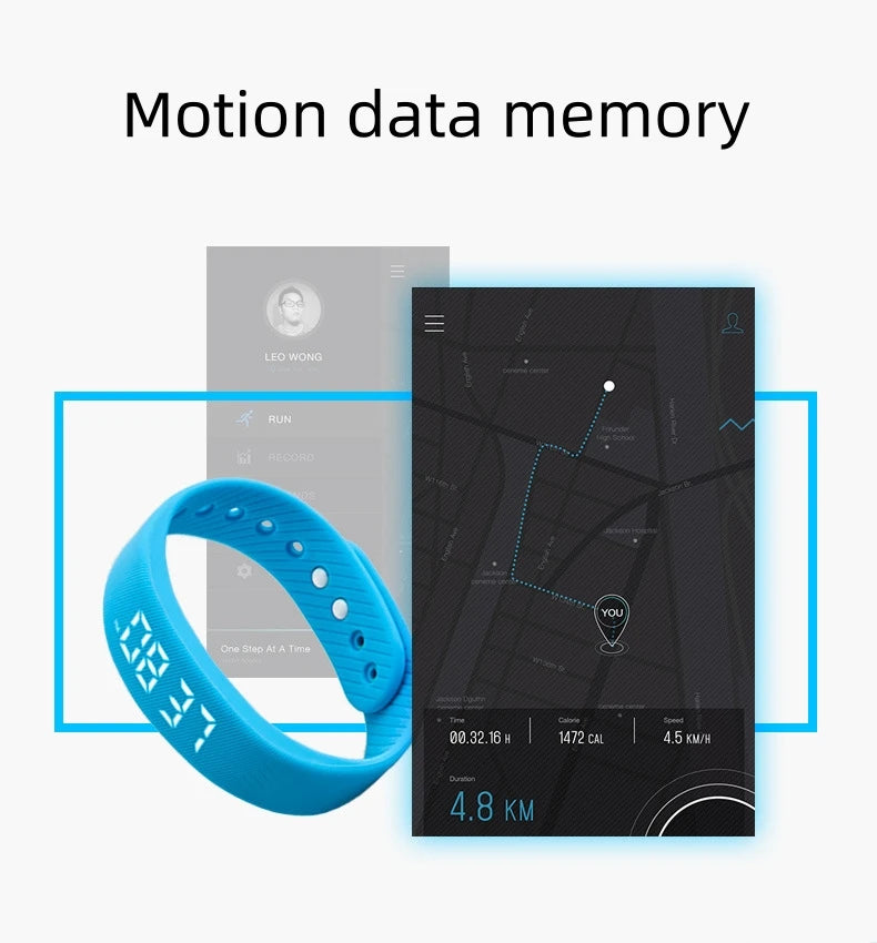 LED Waterproof Smart Bracelet