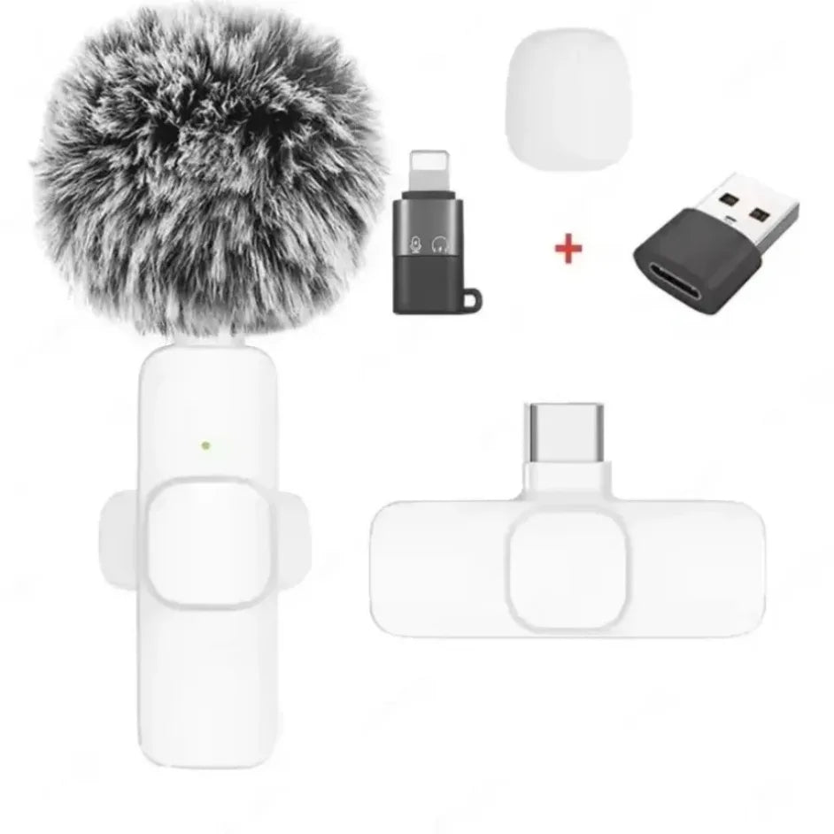 Portable Wireless Lavalier Microphone