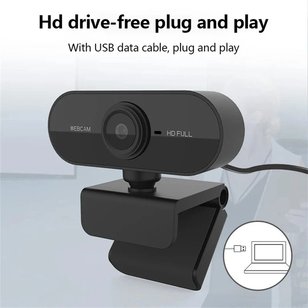 HD USB Webcam with Microphone