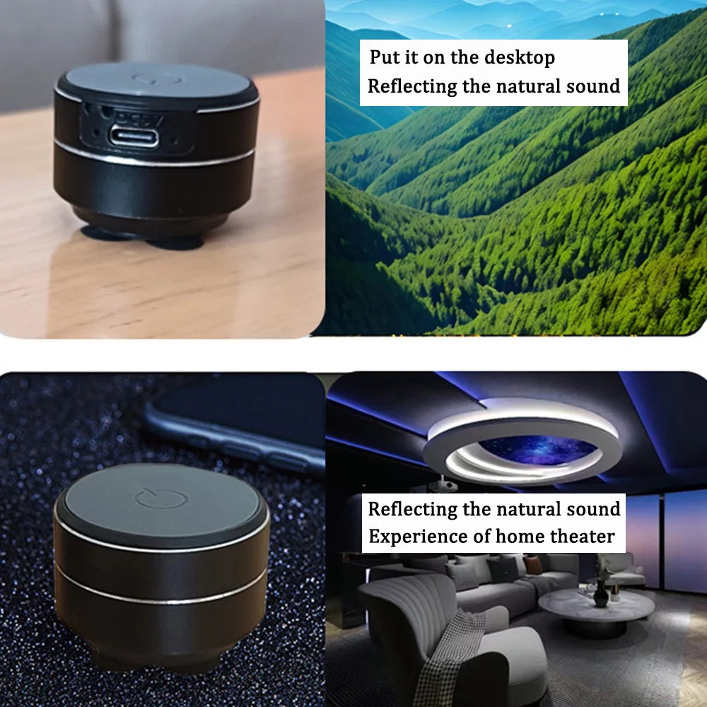 Mini Bone Conduction TWS Wireless Bluetooth Speaker