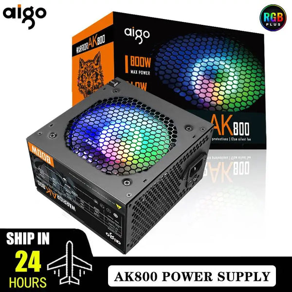 AK RGB Gaming PC Power Supply