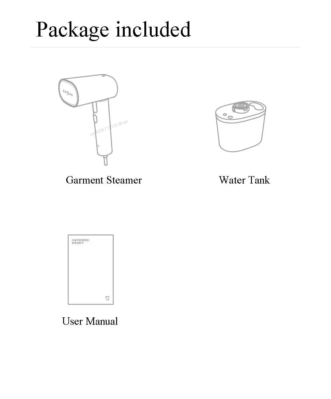 Mijia Handheld Garment Steamer