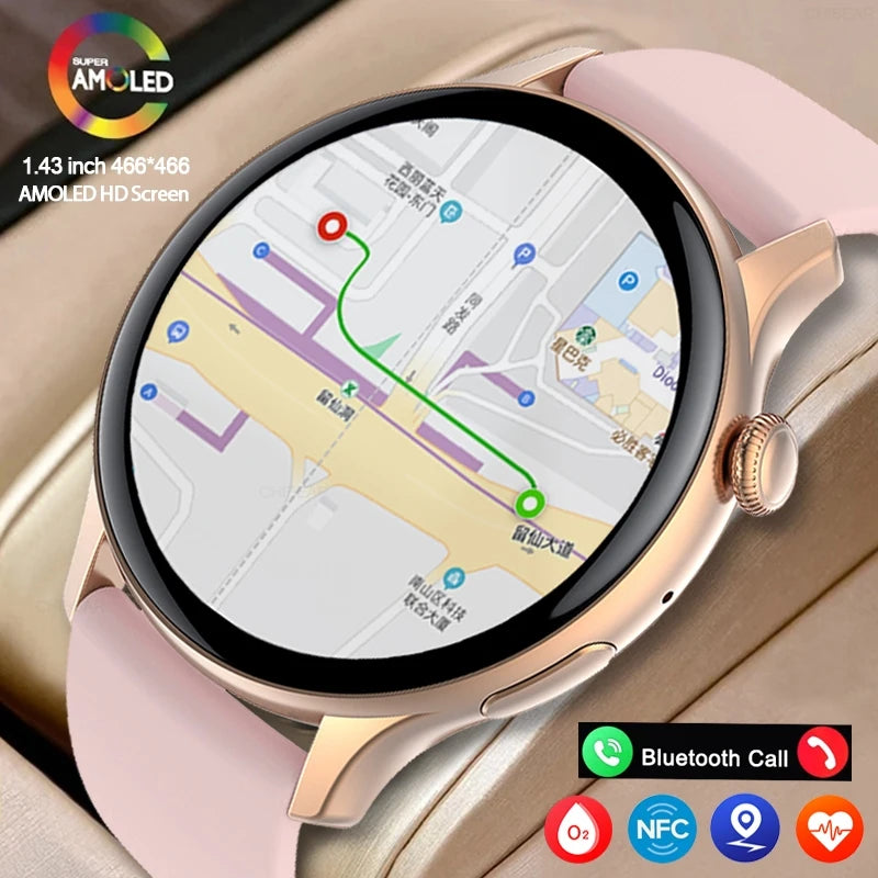 2024 True AMOLED Smartwatch for Women