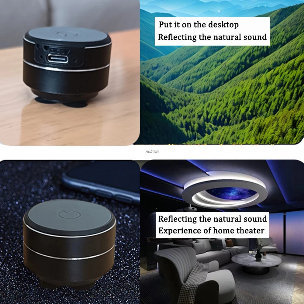 Mini Bone Conduction TWS Wireless Bluetooth Speaker