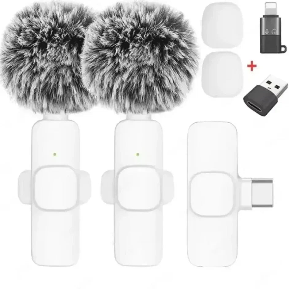 Portable Wireless Lavalier Microphone