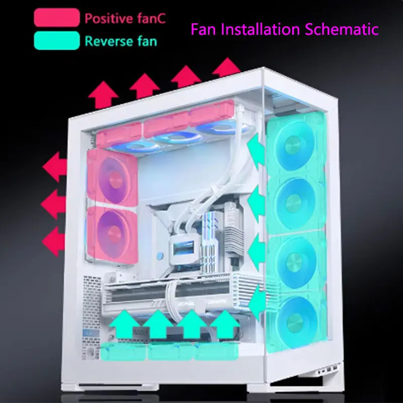 UF-1 Prism 4 Pro ARGB 12cm Cooling Fan