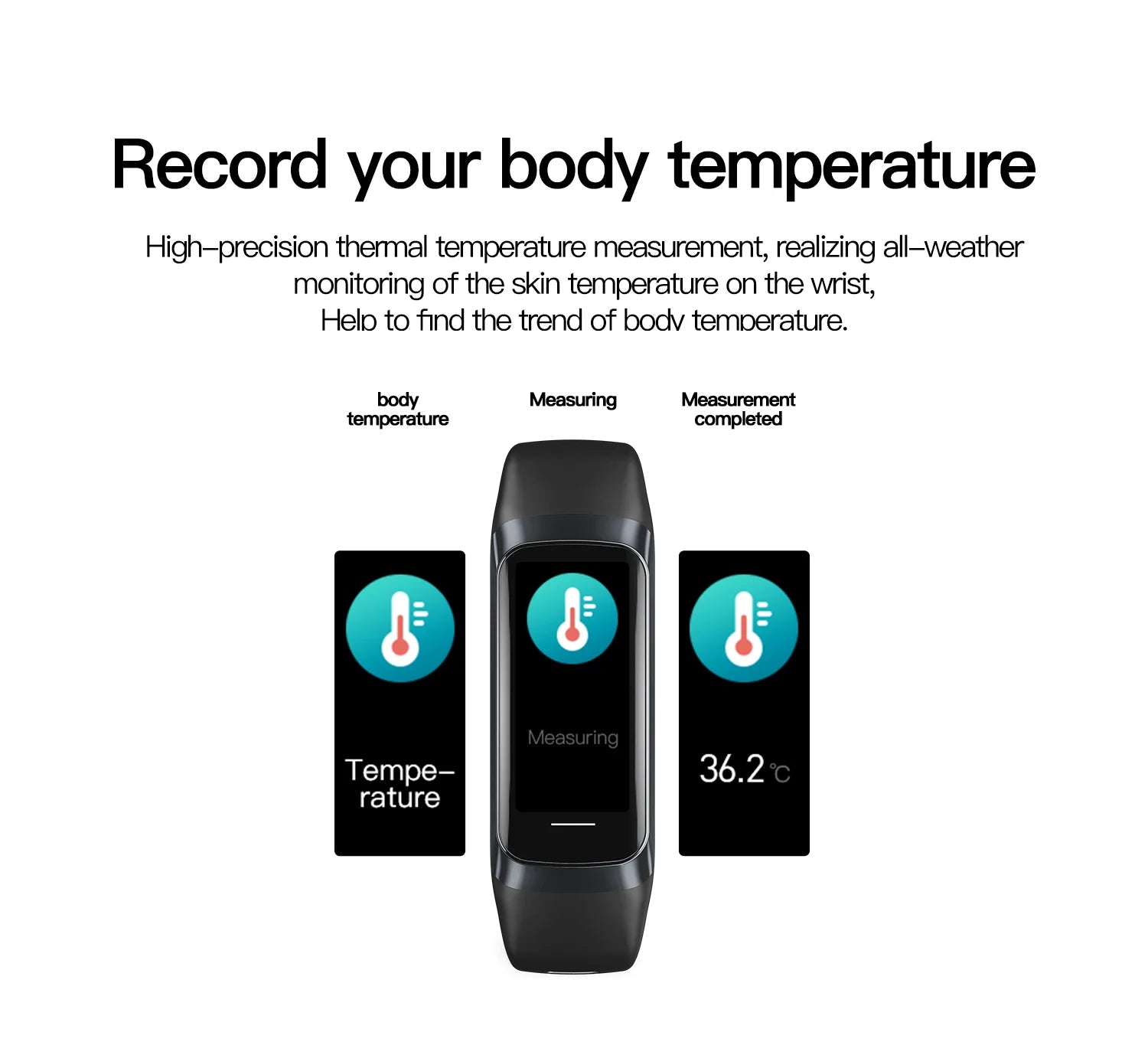 AMOLED Smart Fitness Bracelet