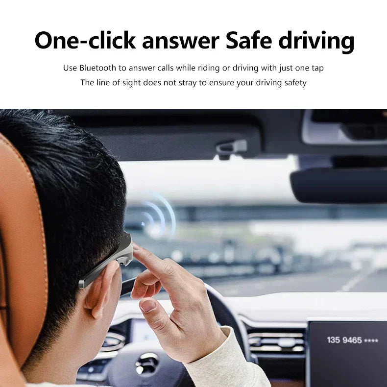 YJ006 Cycling Bluetooth Smart Glasses with Audio & Call