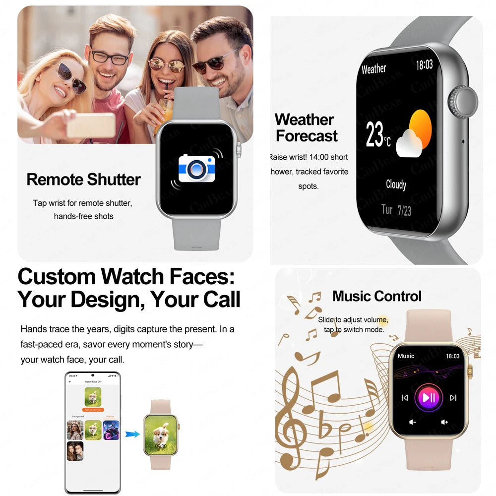 Smartwatch for Men & Women – 1.9" HD Bluetooth