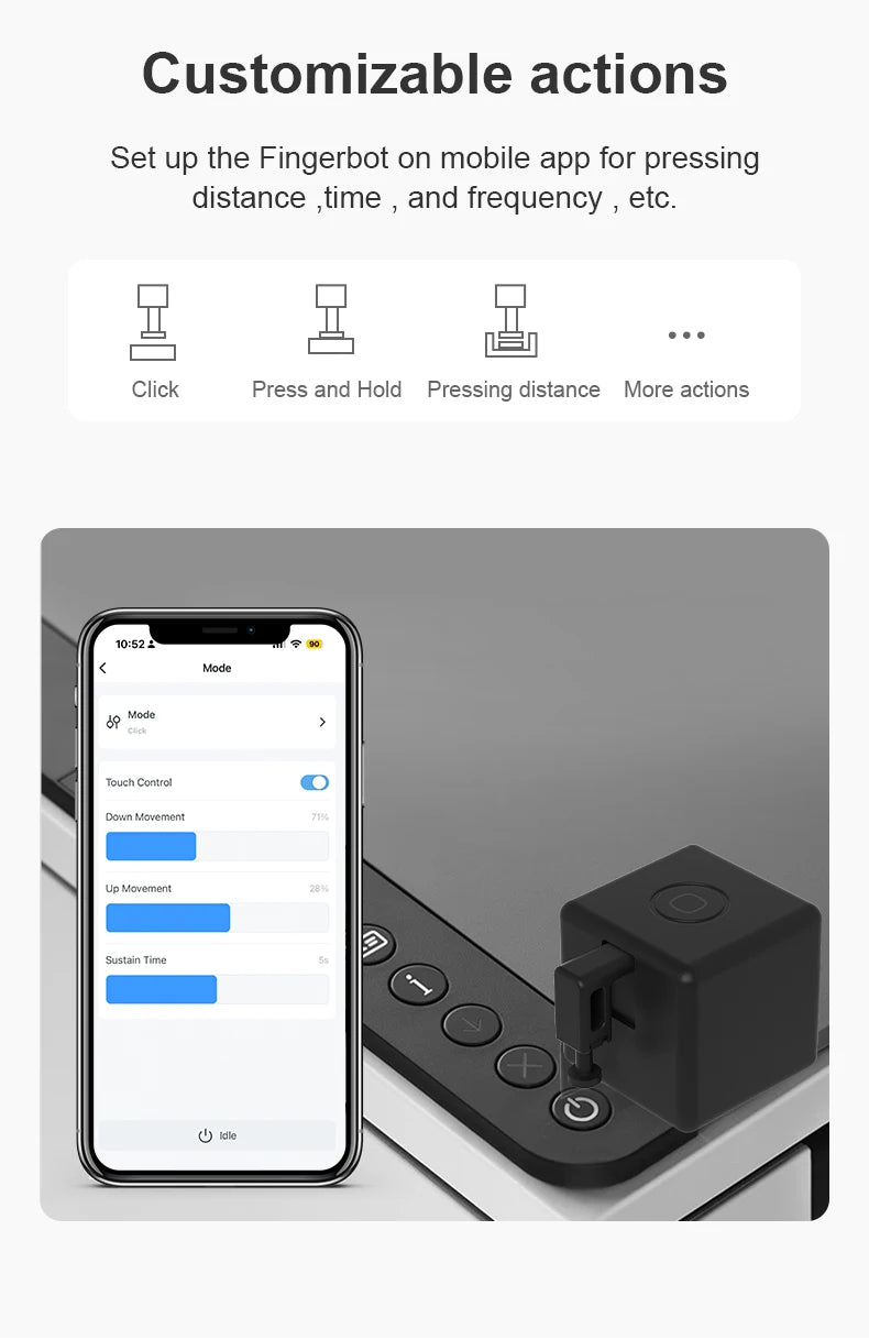 Tuya Zigbee Smart Fingerbot Robot
