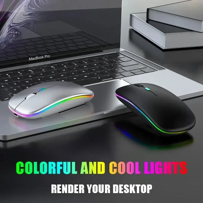 2.4G Wireless Bluetooth Luminous Mouse – Portable USB