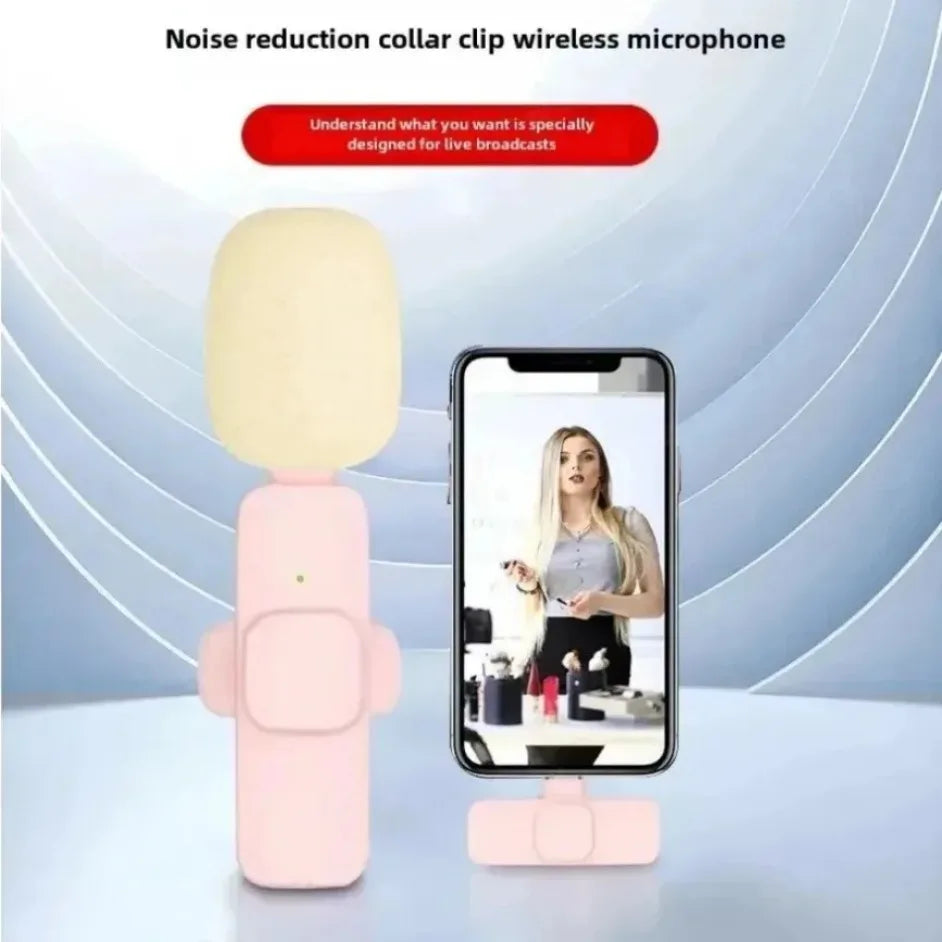 Portable Wireless Lavalier Microphone