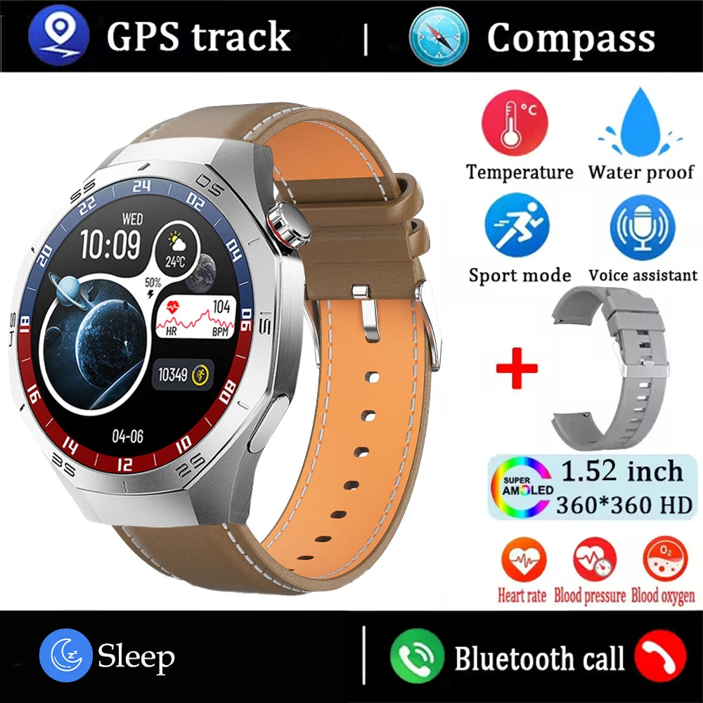 Smartwatch with AMOLED Screen & GPS