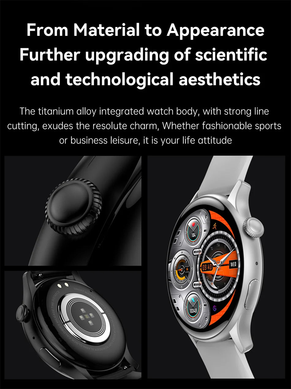 2024 True AMOLED Smartwatch for Women