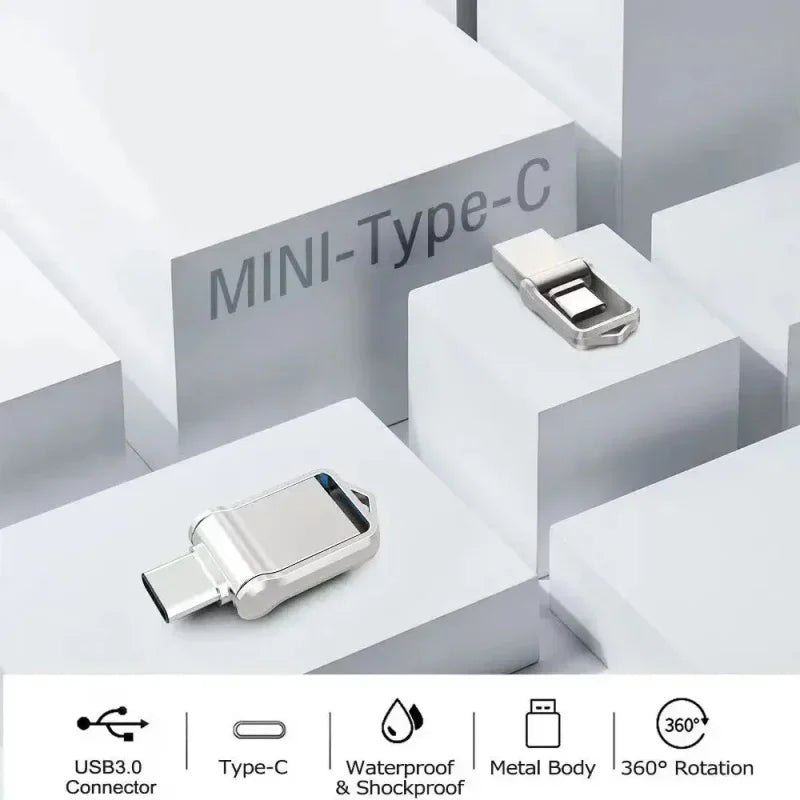 USB 3.2 Dual-Use Flash Drive Type-C 2TB