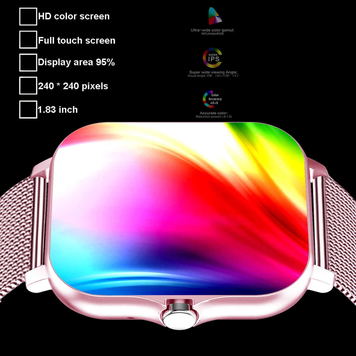 1.83" Waterproof Smartwatch