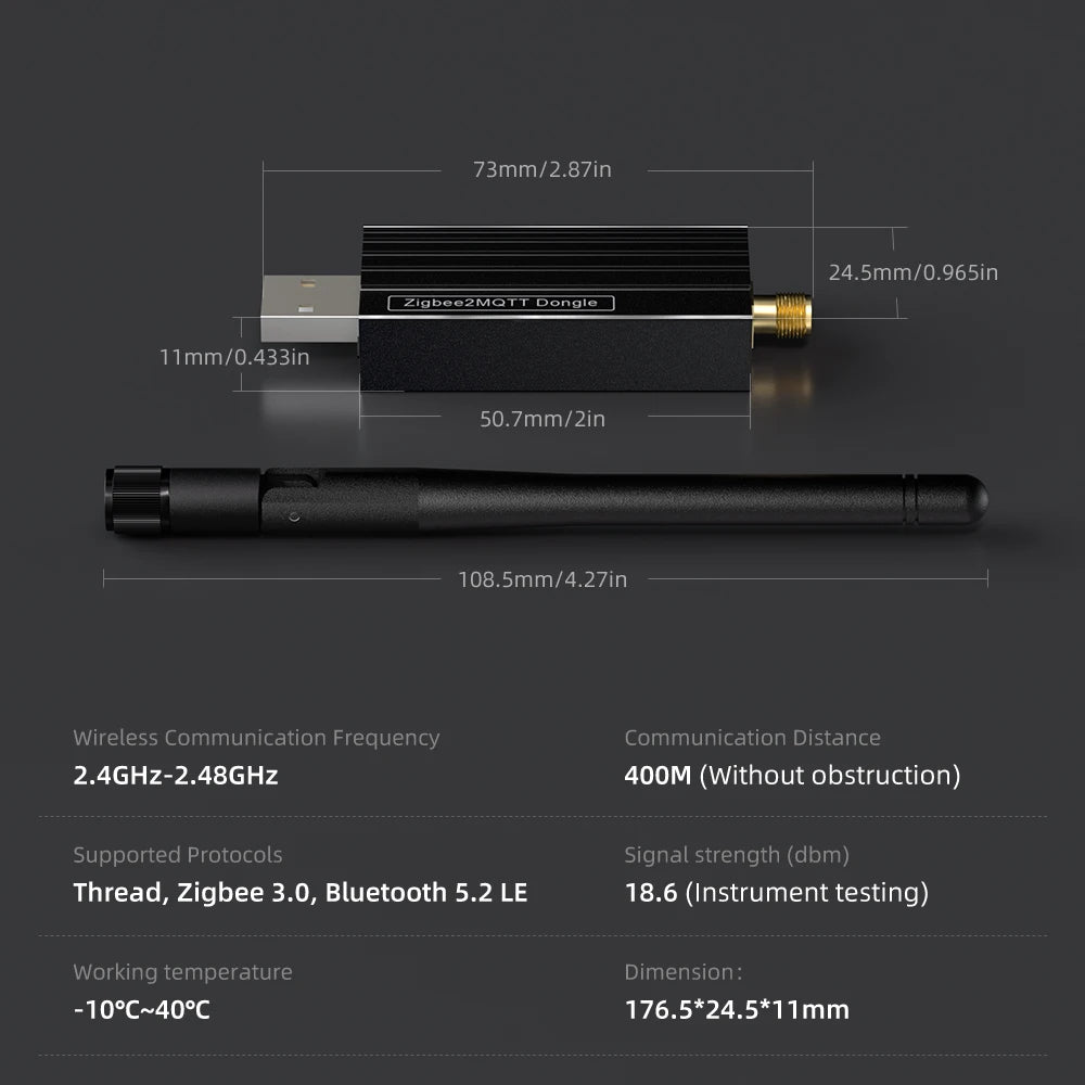 AVATTO Zigbee 3.0 USB Dongle Plus – Universal Gateway Hub