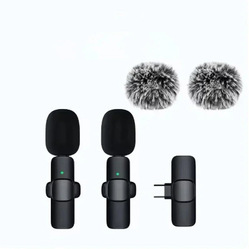 Portable Wireless Lavalier Microphone