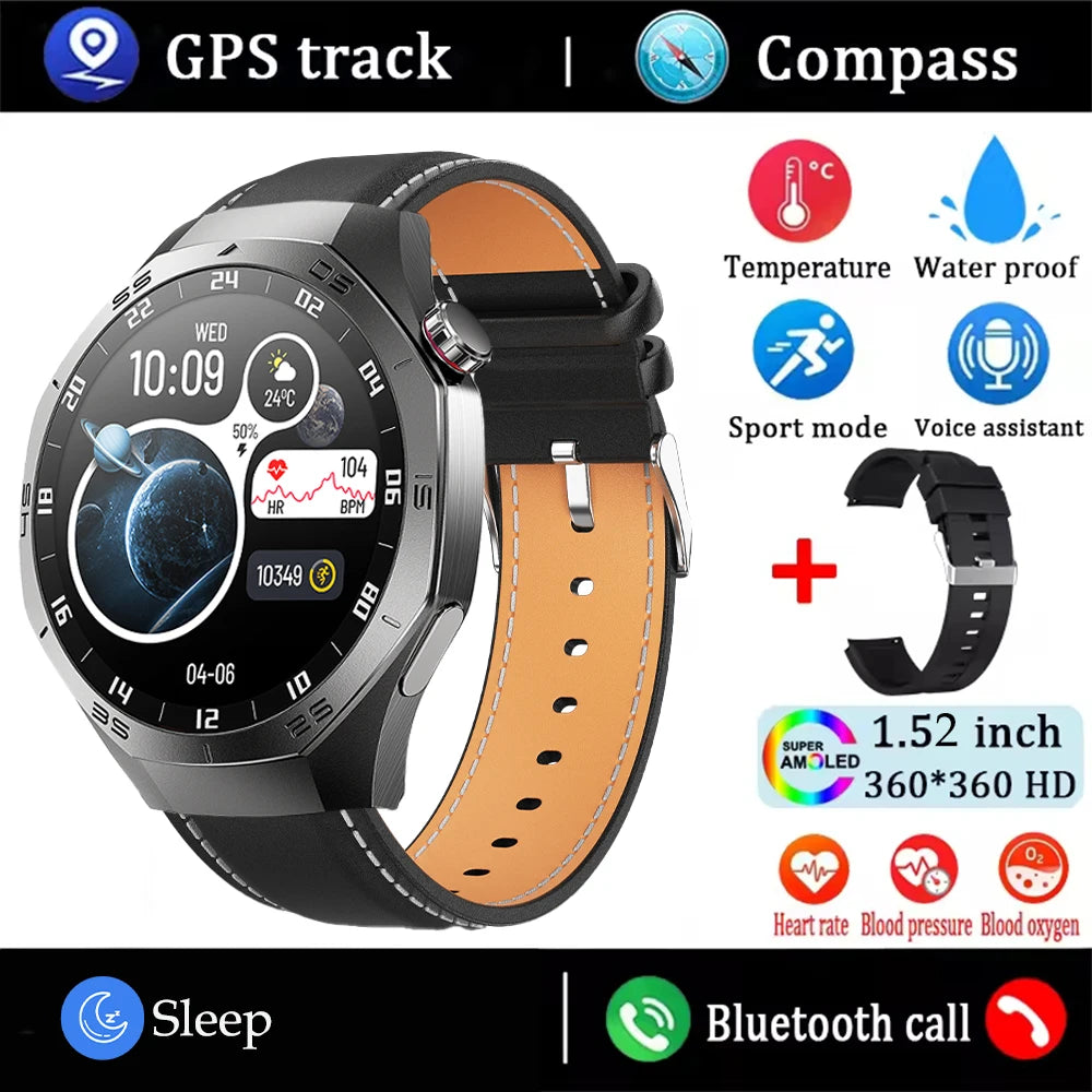 Smartwatch with AMOLED Screen & GPS