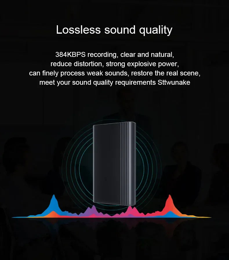 Mini 500-Hour Voice Activated Recorder