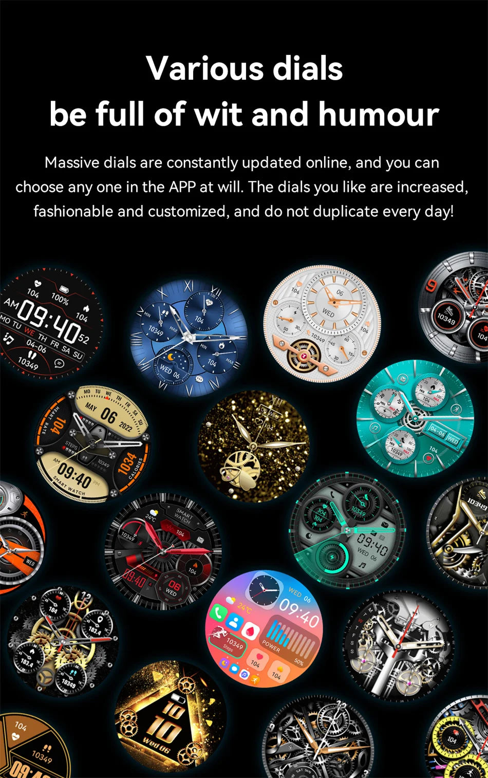 2024 True AMOLED Smartwatch for Women