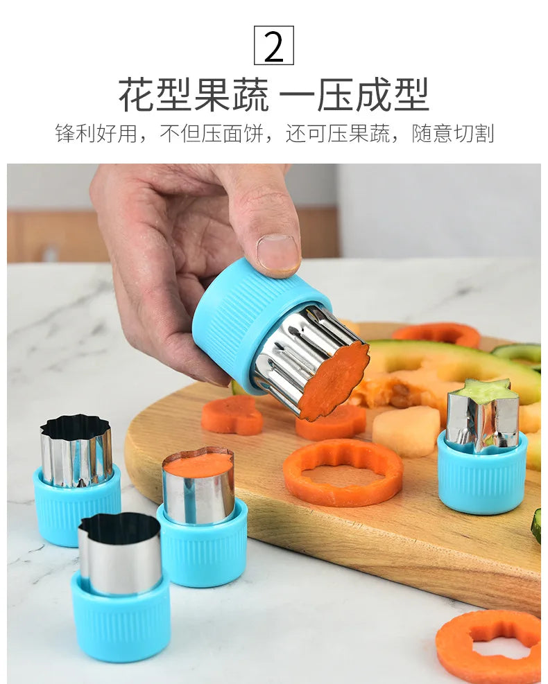 Star & Heart Shape Vegetable Cutter Set