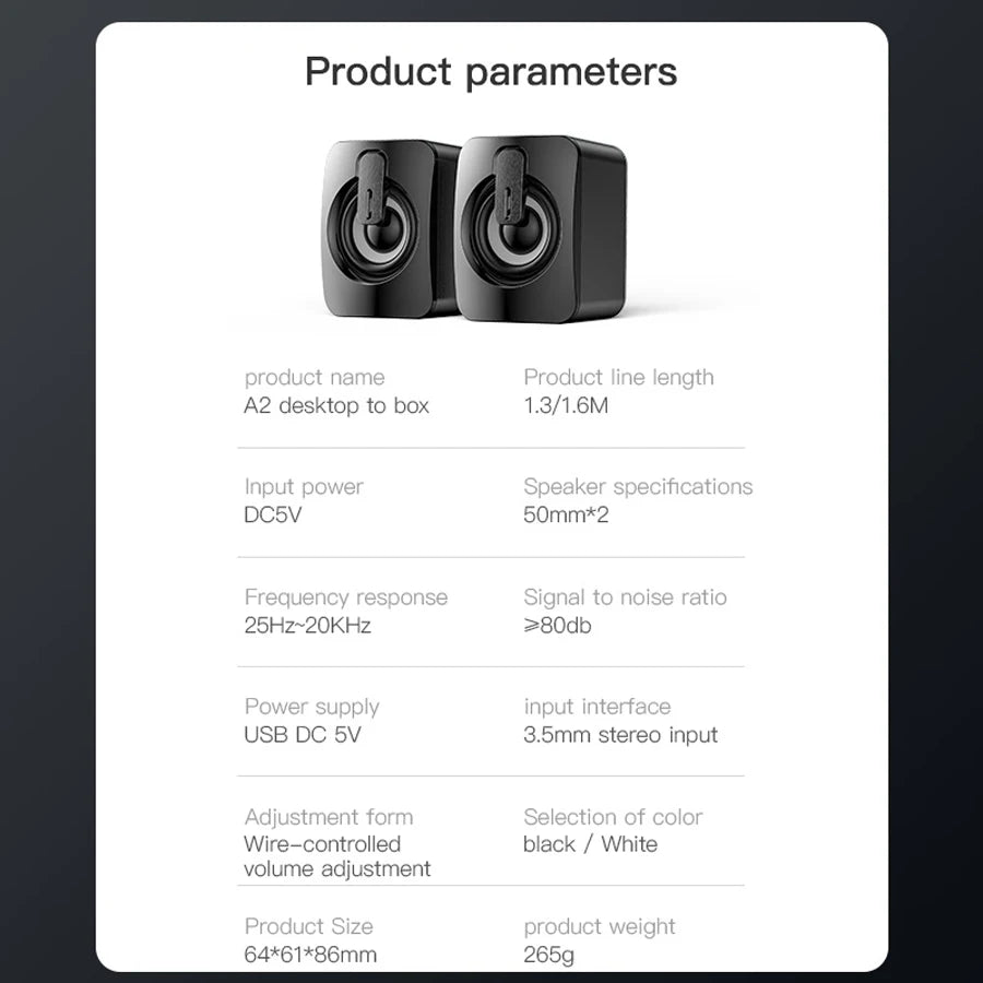 Mini PC Speaker Sound Box