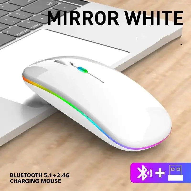 2.4G Wireless Bluetooth Luminous Mouse – Portable USB