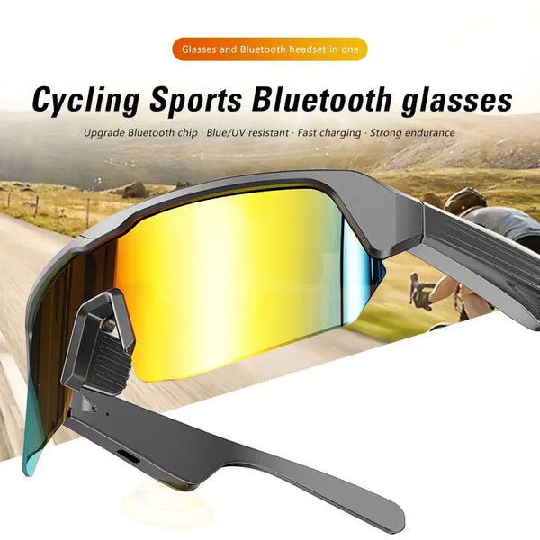 YJ006 Cycling Bluetooth Smart Glasses with Audio & Call