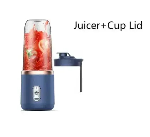 Portable USB Rechargeable Juicer Blender 400ml with 2 Cups