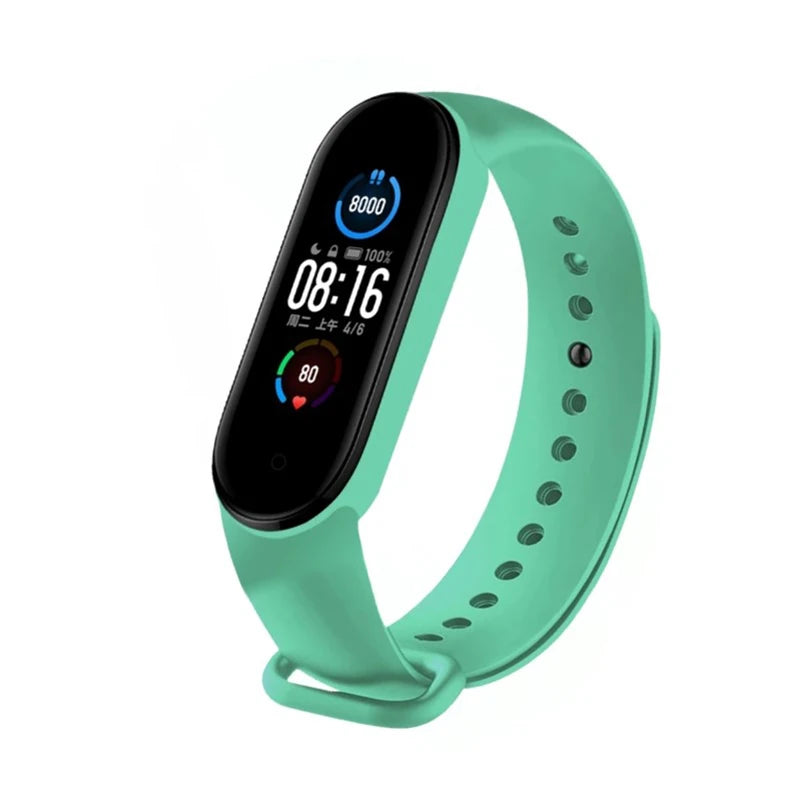 M6 Smartwatch Fitness Tracker with Heart Rate & Blood Pressure Monitor